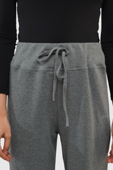 Lumi Sport Drawstring Sweatpants Gym Yoga Pilates - Light grey