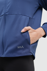 Lumi Hooded Jacket - Navy