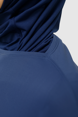 Lumi Batwing Shirt - Navy