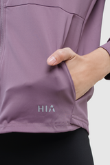 Lumi Hooded Jacket - Mulberry