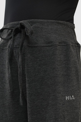 Lumi Sport Drawstring Sweatpants Gym Yoga Pilates - Black