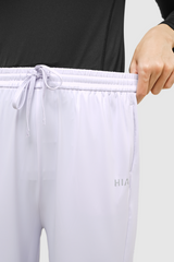 Lumi Drawstring Wide Pants - Icy Lilac