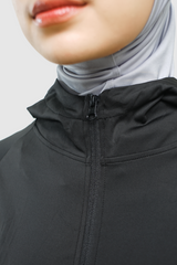 Lumi Hooded Jacket - Black