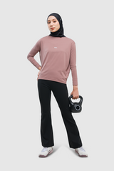 Lumi Batwing Shirt - Woodrose