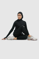 Lumi Sport Jogger Pants Gym Yoga Pilates - Black