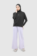 Lumi Batwing Shirt - Black