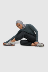 Lumi Sport Jogger Pants Gym Yoga Pilates - Dark Grey