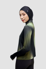 Bhava Printed T-Shirt - Green Mist Printed