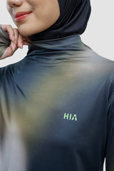 Bhava Printed T-Shirt - Green Mist Printed
