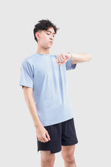Kina Men Shirt SS - Ashley Blue