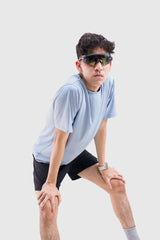 Kina Men Shirt SS - Ashley Blue