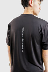 Kina Men Shirt SS - Black