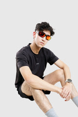 Kina Men Shirt SS - Black