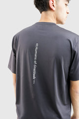 Kina Men Shirt SS - Black Sand