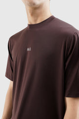 Kina Men Shirt SS - Dark Brown