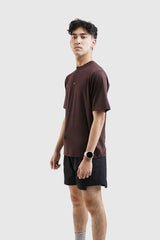 Kina Men Shirt SS - Dark Brown