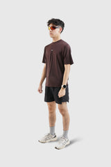 Kina Men Shirt SS - Dark Brown
