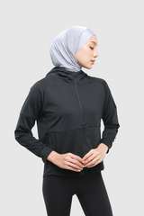 Lumi Hooded Jacket - Black