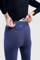Kina Ankle Length Legging - Bleached Denim