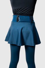 Kina 2in1 Skirt With Running Belt - Navy