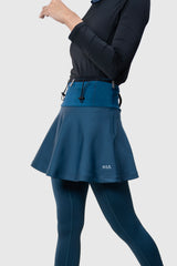 Kina 2in1 Skirt With Running Belt - Navy