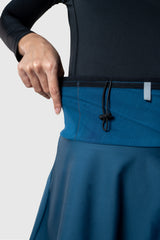 Kina 2in1 Skirt With Running Belt - Navy