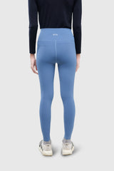 Kina Ankle Length Legging - Slate Blue
