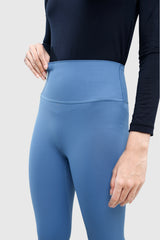 Kina Ankle Length Legging - Slate Blue