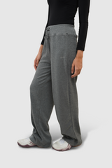 Lumi Sport Drawstring Sweatpants Gym Yoga Pilates - Light grey