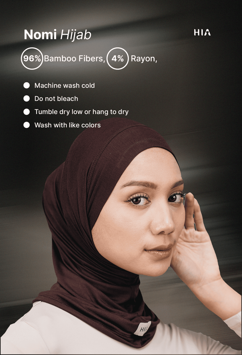 Nomi Sport Hijab Olahraga - Broken White