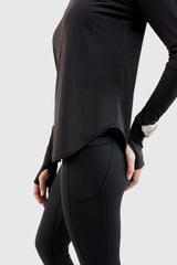 Syra Regular Fit Shirt LS - Black
