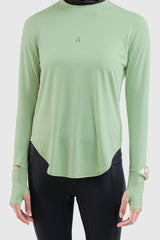 Syra Regular Fit Shirt LS - Celadon Green