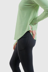 Syra Regular Fit Shirt LS - Celadon Green
