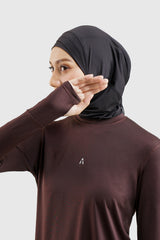 Syra Regular Fit Shirt LS - Dark Brown