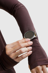 Syra Regular Fit Shirt LS - Dark Brown