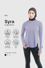 Syra Regular Fit Shirt LS - Periwinkle