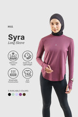 Syra Regular Fit Shirt LS - Plum Wine