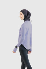 Syra Regular Fit Shirt LS - Periwinkle