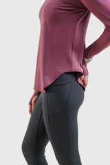 Syra Regular Fit Shirt LS - Plum Wine