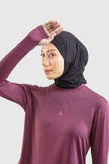 Syra Regular Fit Shirt LS - Plum Wine