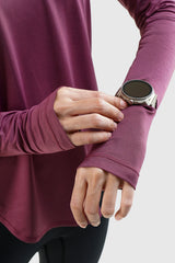 Syra Regular Fit Shirt LS - Plum Wine