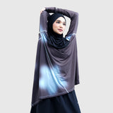 Syra Loose Fit Printed Tunic - Brown