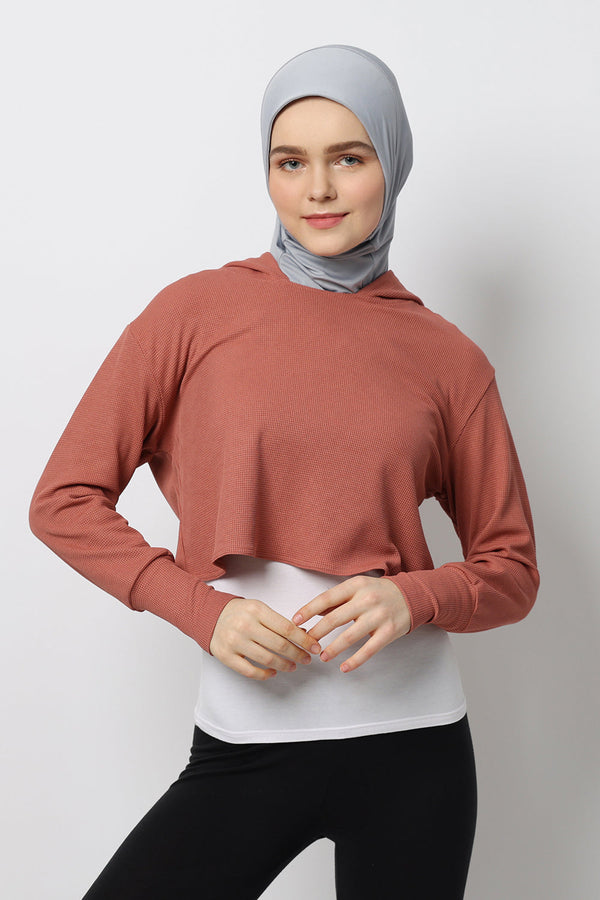 🎁 Seema Crop Top - Dusty Rose (100% off)