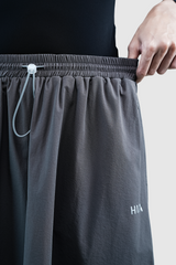 Runa Asymmetrical Midi Skirt - Grey