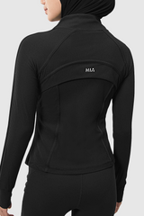 Lumi Slim Fit Sport Jacket - Black