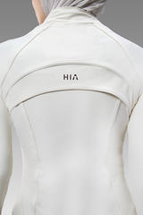 Lumi Slim Fit Sport Jacket - Broken White