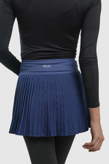 Lumi Pleats Sport Skort - Navy