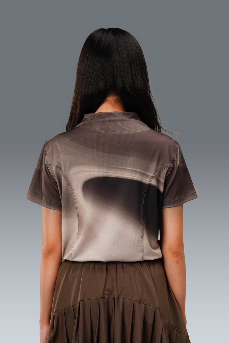 Nala Printed Short Sleeve - Brown