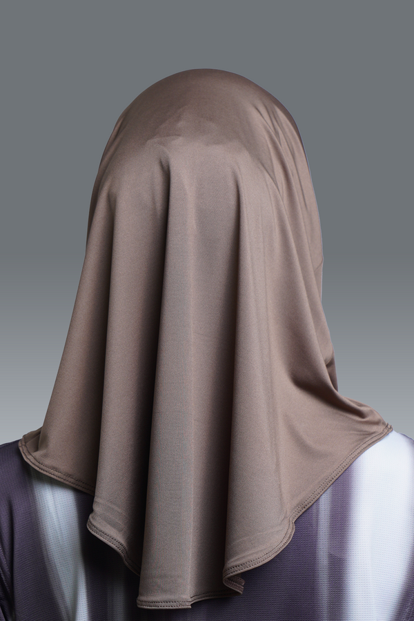 Nala Hijab Inner Instant Hijab Olahraga - Brown