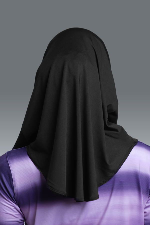 Nala Hijab Inner Instant Hijab Olahraga - Black